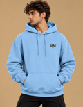 RDX Unisex Heavyweight Hoodie – 100% Cotton 300 GSM Brushed Fleece | Relaxed Regular Fit