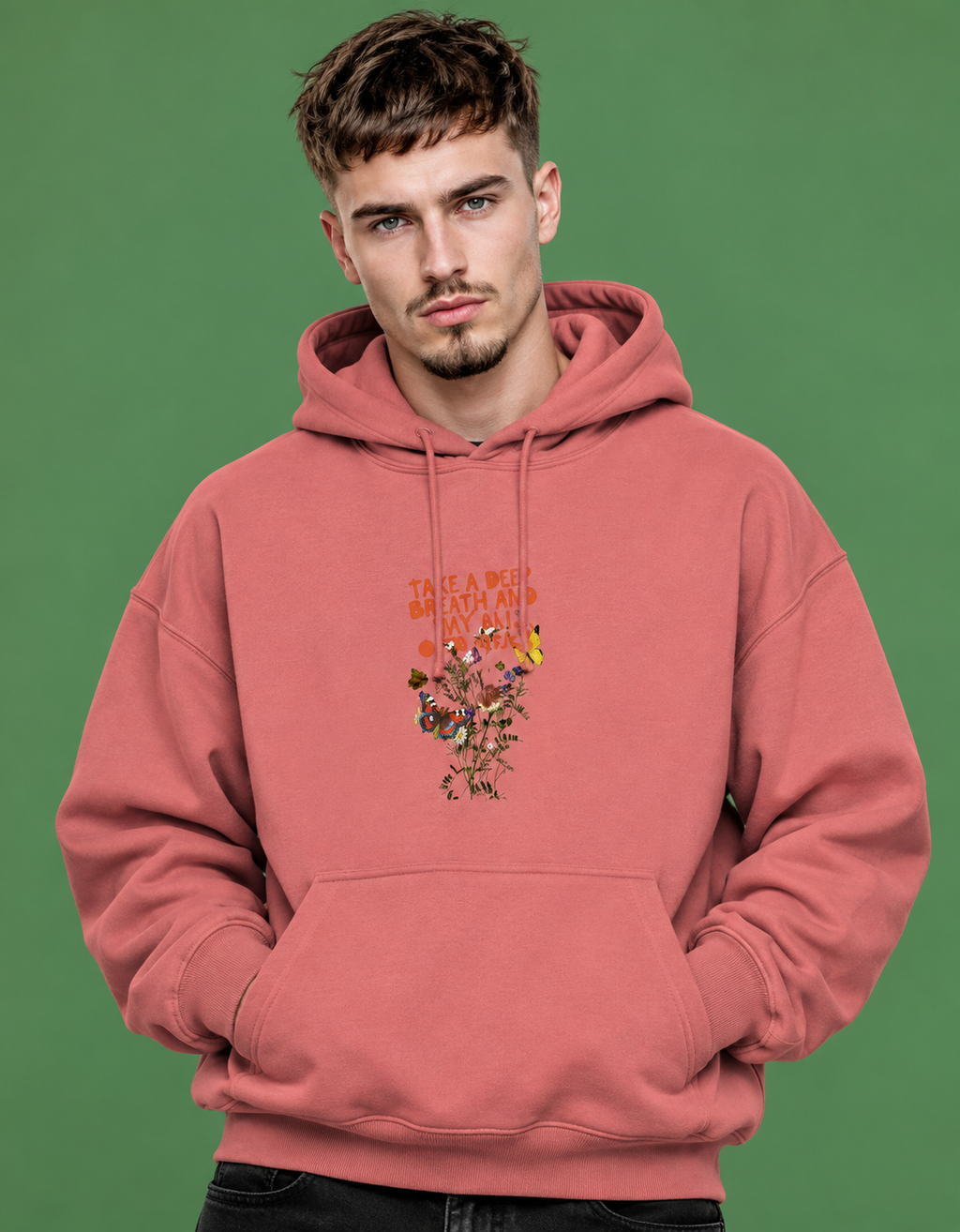 Cherry Me Unisex Hoodie – 100% Cotton 300 GSM Brushed Fleece | Regular Fit