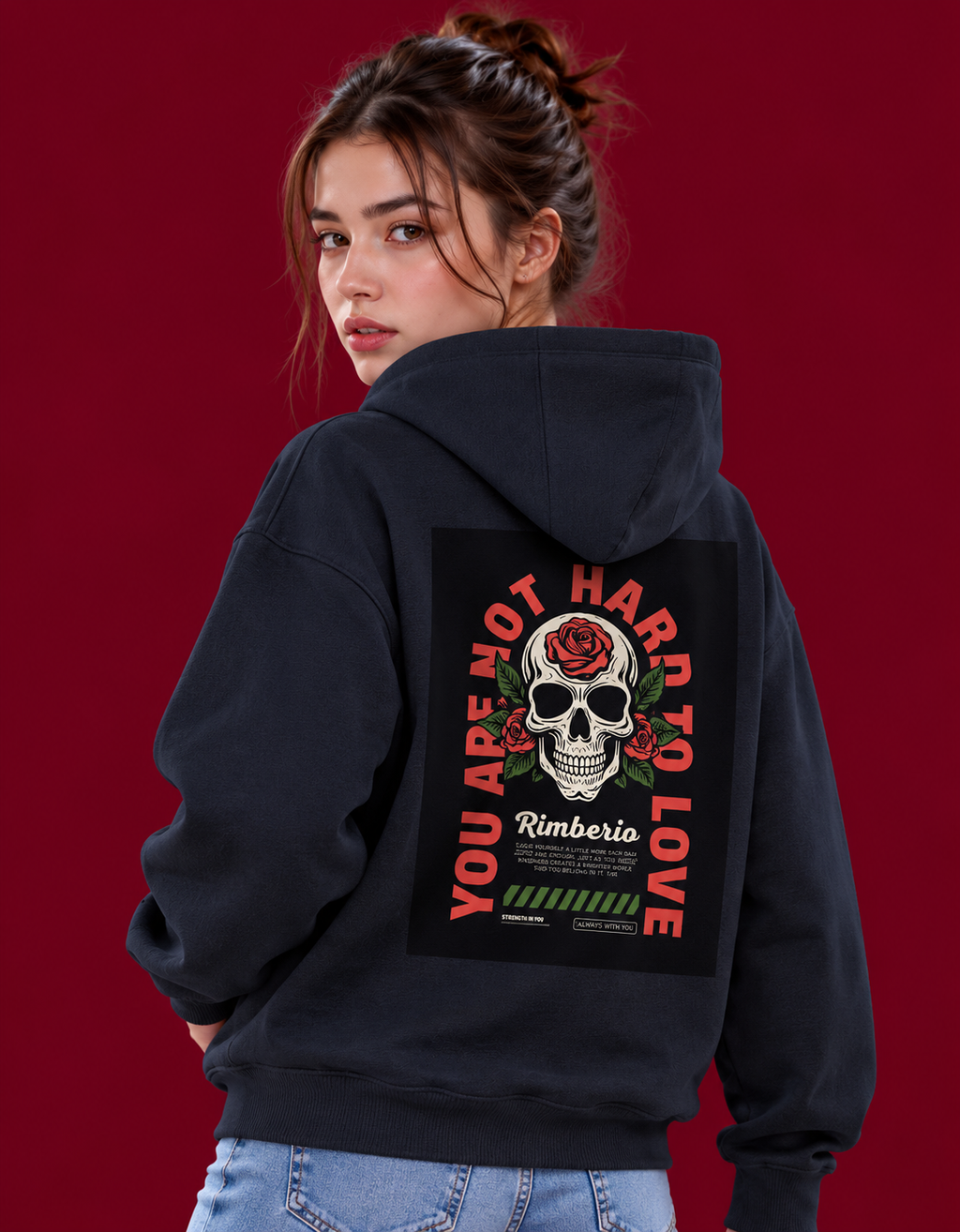 Women's Oversized Hoodie – 400 GSM Premium Cotton Blend Sweatshirt