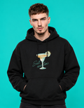 Oysters Layer Club Black Oversized Hoodie – Premium Graphic Printed Sweatshirt